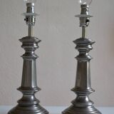 Pair of vintage Marks & Spencer lamp bases made in the UK