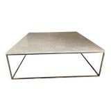 Table basse carrée en marbre