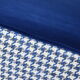Original renovated vintage armchair 1960s, houndstooth, velvet