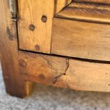 Row 4 doors 2 drawers in pitchpin xix th siecle