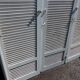 Suite of 4 wooden shutters