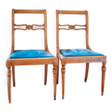Paire de chaises ancienne restaurées