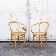 Pair of armchairs model 209 attributed to Thonet, 1970