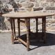 Table gate leg drop leaf XVIII table abattants