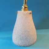 Scandinavian Perspex pendant light from the 70s, vintage France - newly electrified