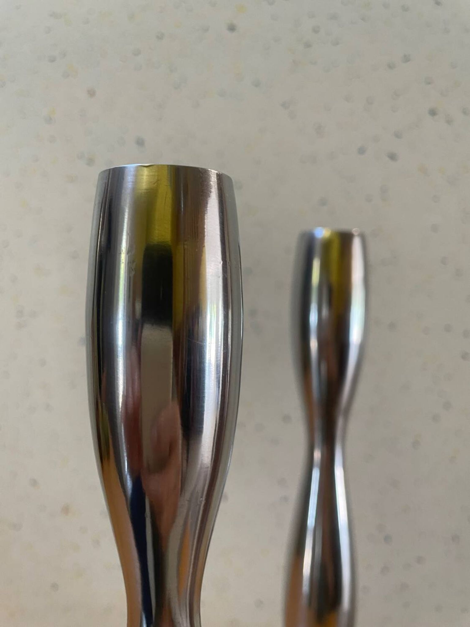 Bougeoirs scandinaves (lot de 2)