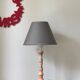 Ceramic lamp by 0. corro vintage