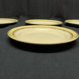 Desserts plates Lunéville Gaïté Porcelain Old Lot of 6 brocanteespritdantan