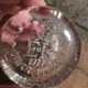 Dartington glass paperweight Queen Elizabeth II Silver Jubilee 1977