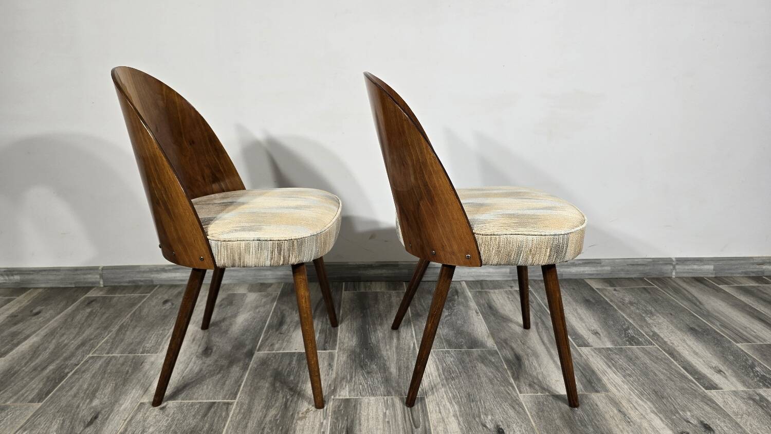 Pair of Dining Chairs by Antonin Suman, 1960s
