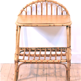 Rattan bedside