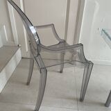 set of 2 x Louis Ghost armchairs Philippe Starck (Kartell)