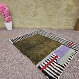 Berber rug in natural wool 2.5x1.5 m