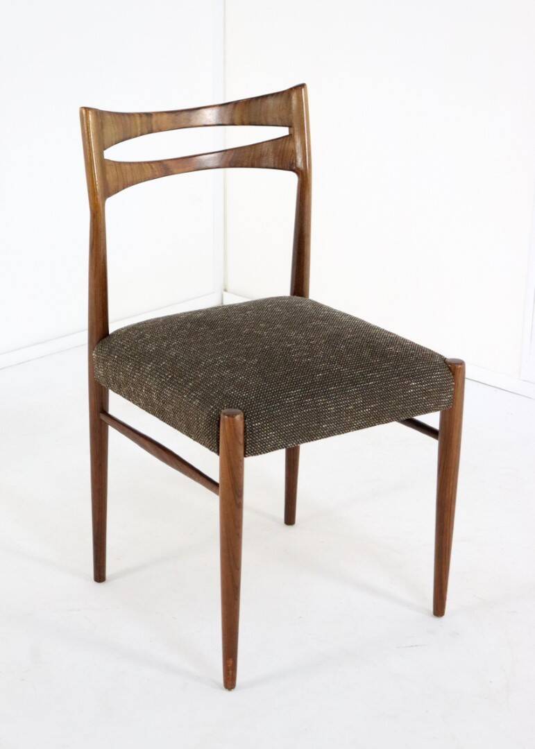 Set of 6 rosewood dining chairs 'Leinburg'