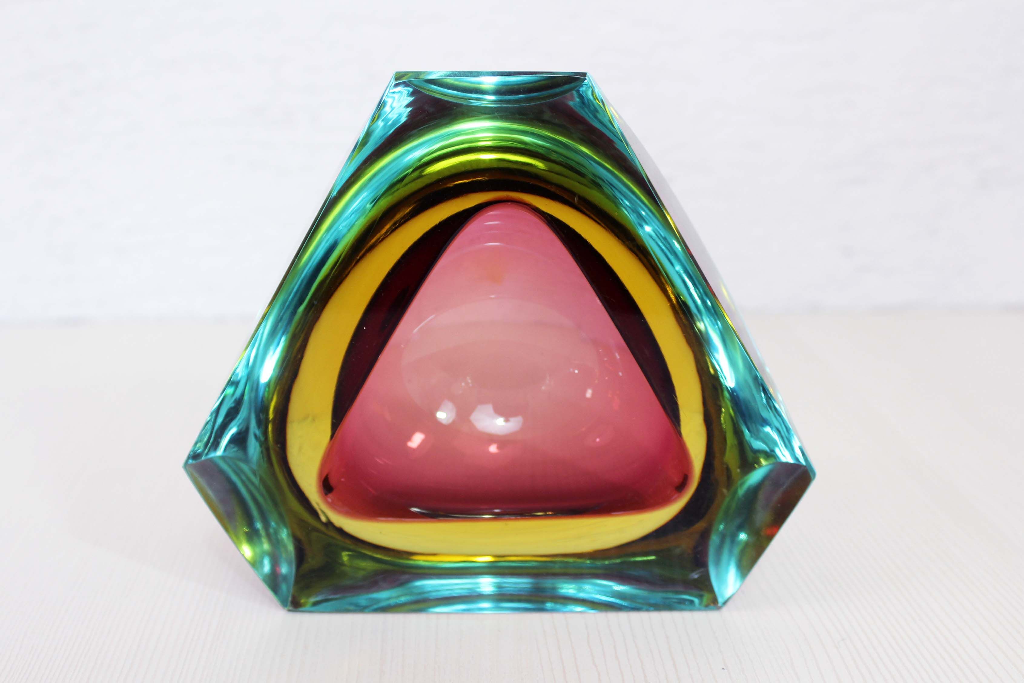 Empty pocket or Murano glass ashtray