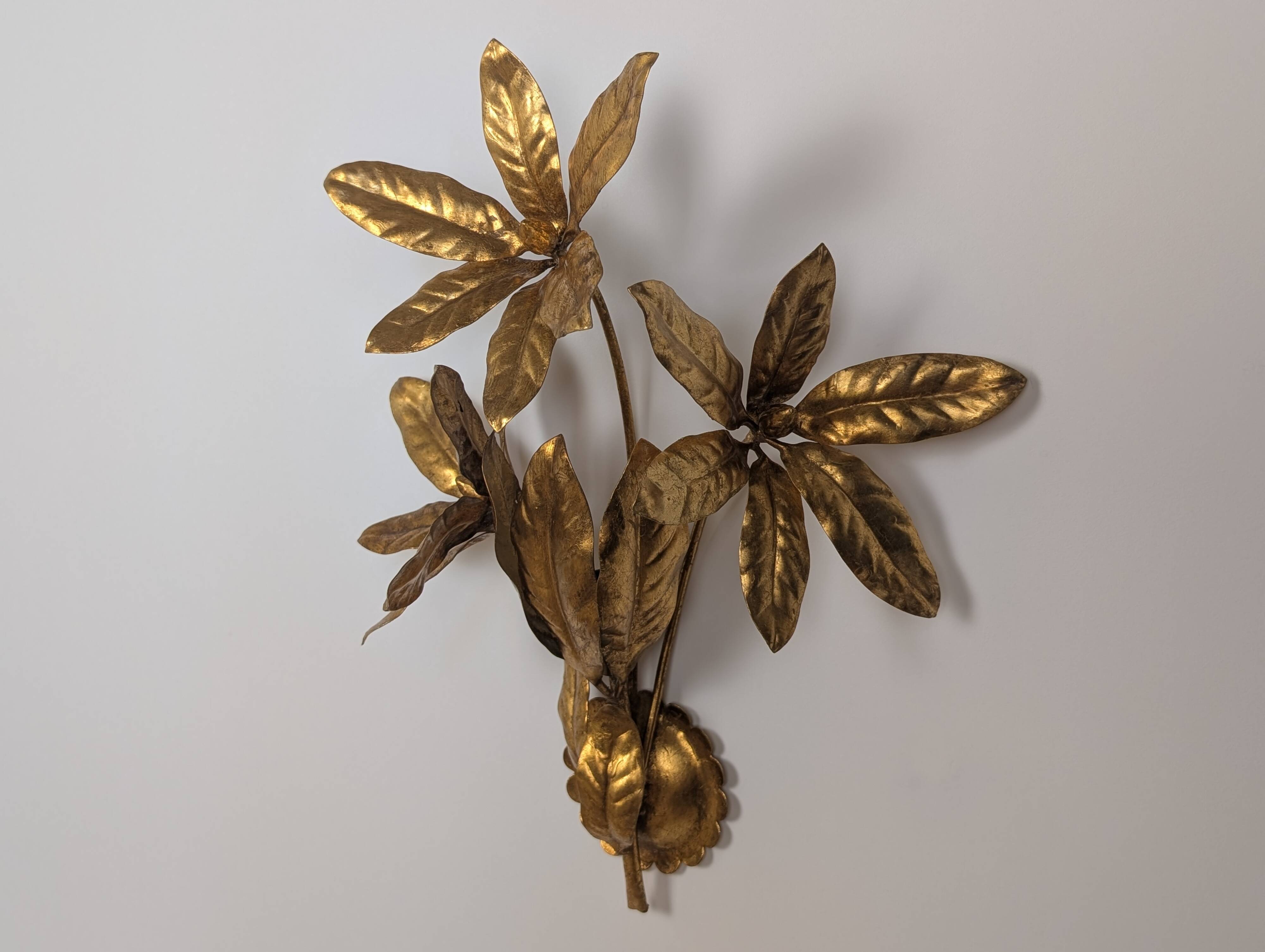 Golden leaf applique Hans Kögl