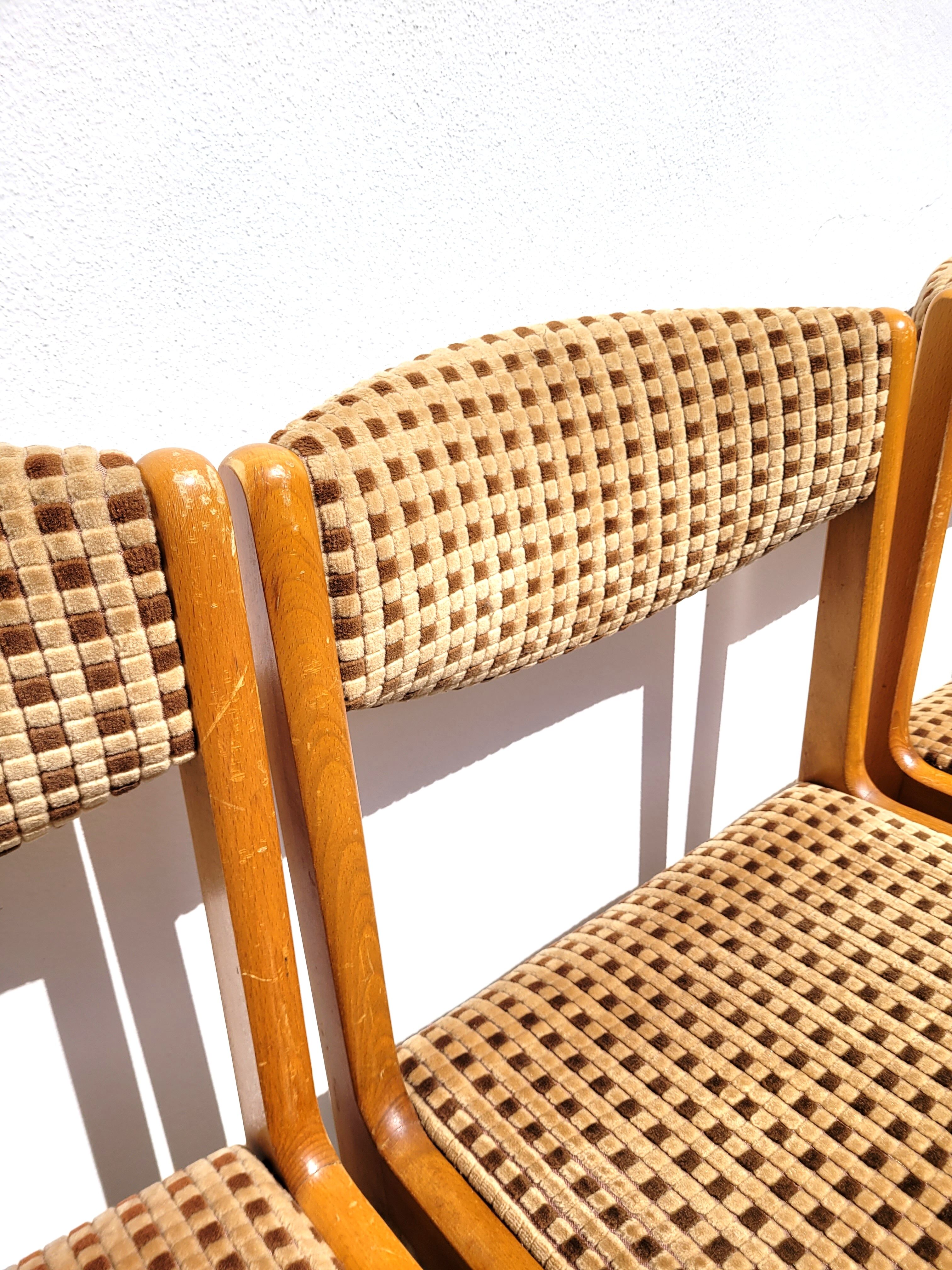 Set 4 chairs Self 80s