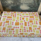 Sewing box in vintage fabrics