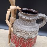 West Germany red vase 9325