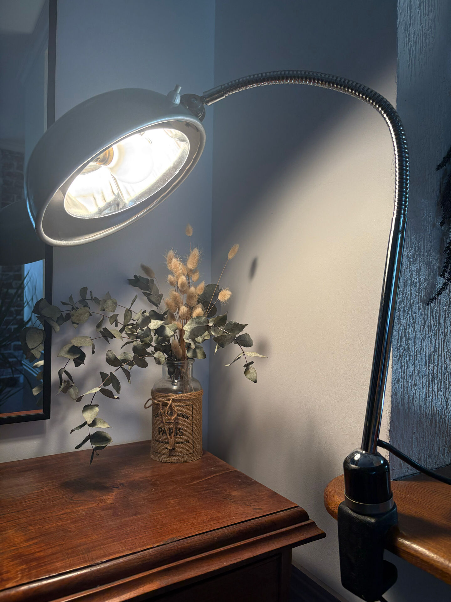Vintage industrial workshop architect lamp