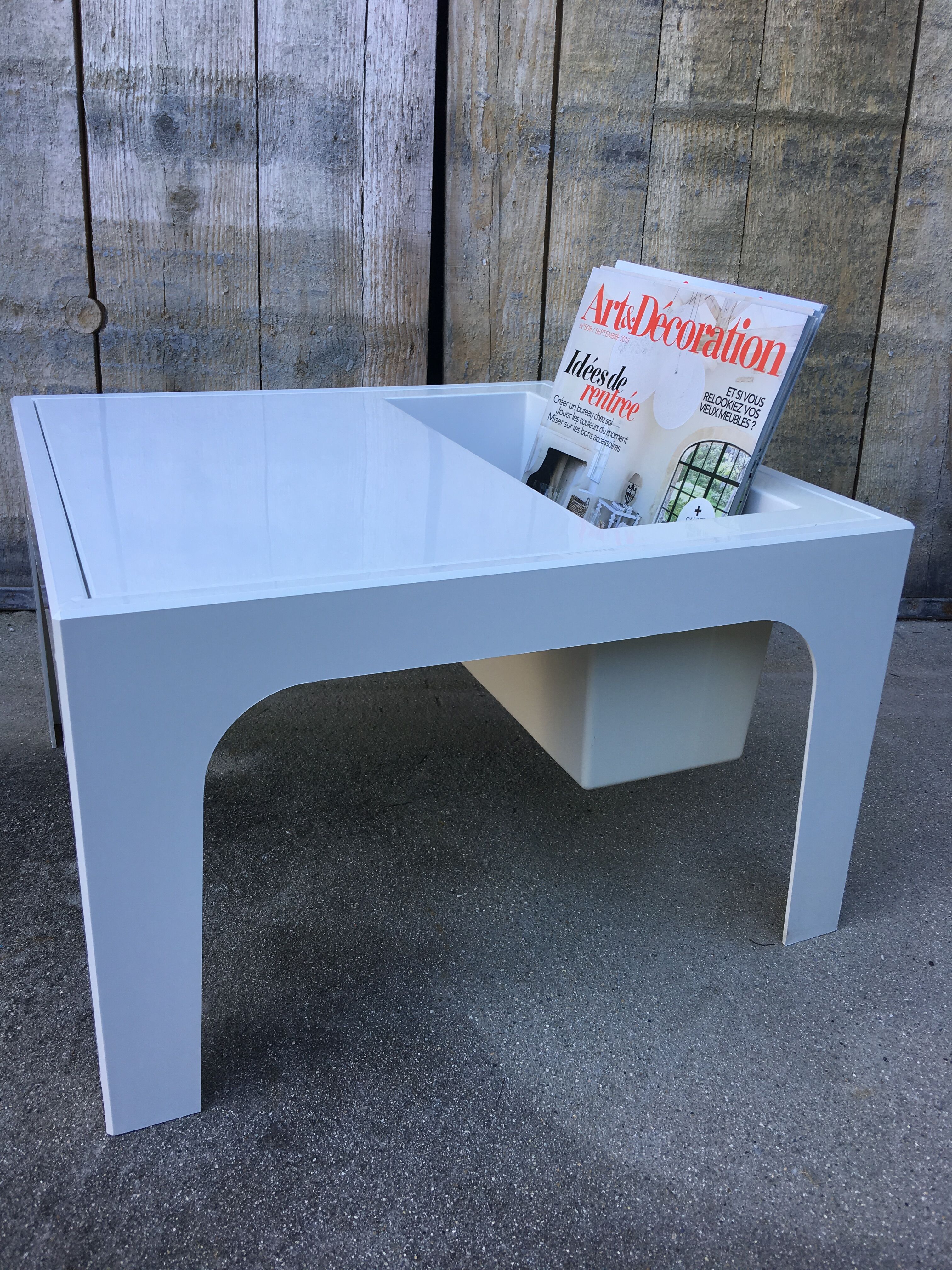 Table basse porte revues, Prisunic 1070