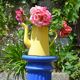 Royal blue column