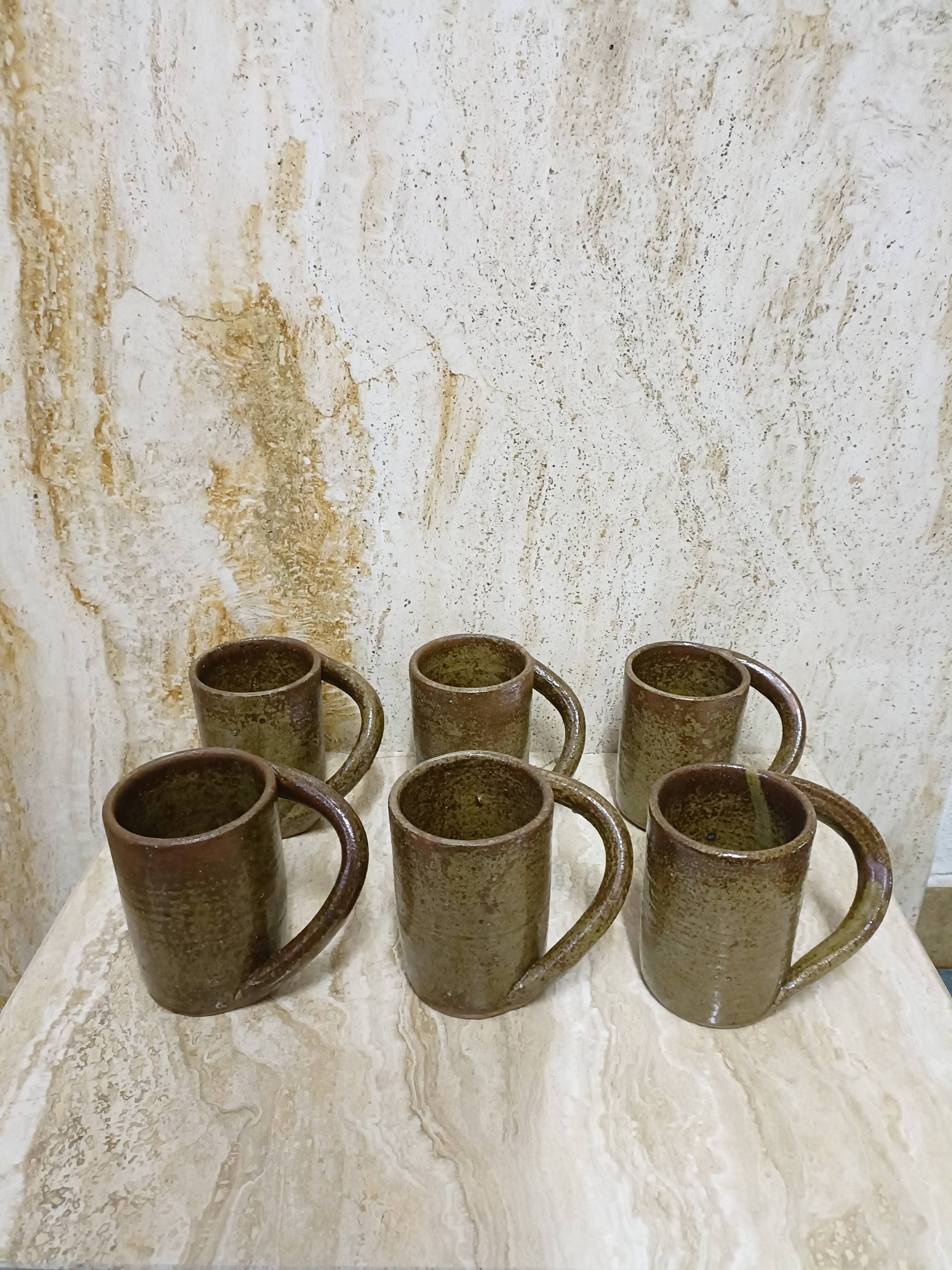 Sandstone beer mugs