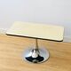 Vintage coffee table chrome tulip foot