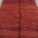 Burgundy Vintage Handmade Moroccan rug 180 x 336 cm - Berber wool Rug