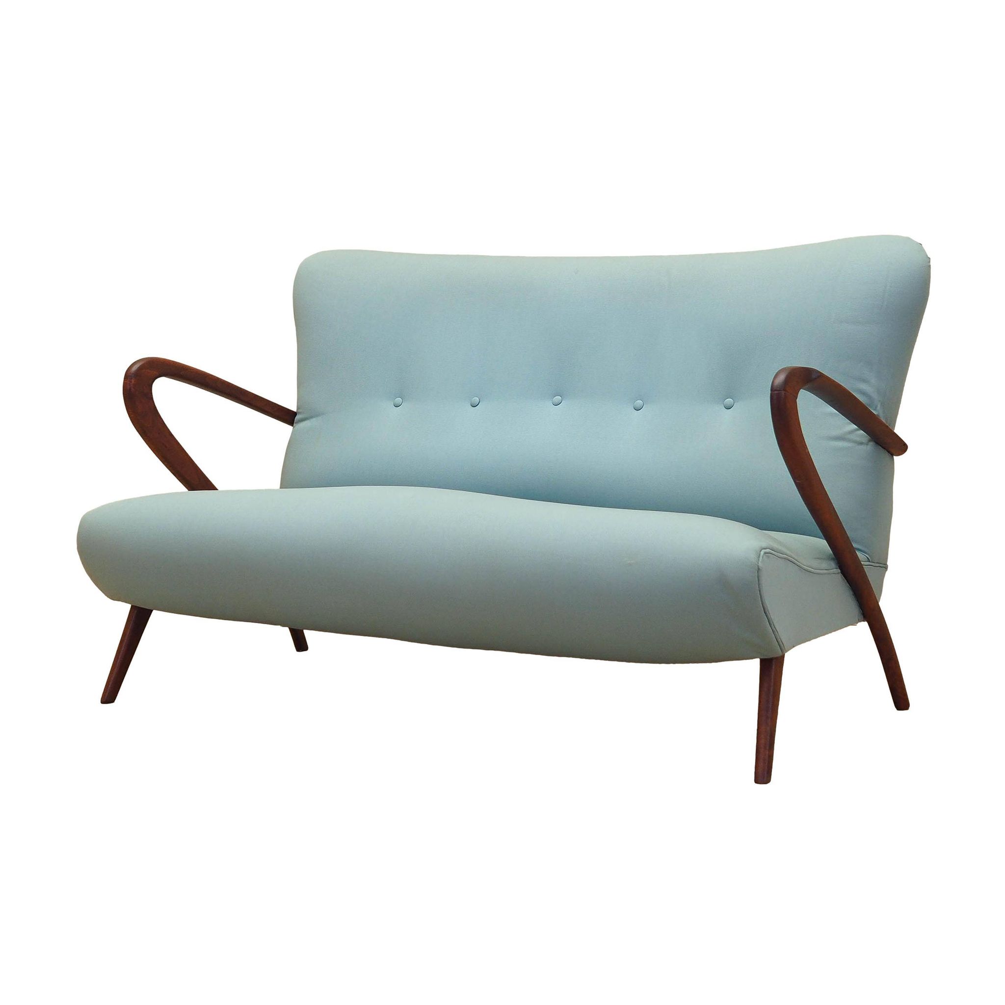 Mint sofa, Italian design, 1970s, manufactured in Italy