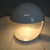 Martinelli luce. elio martinelli. cobra 629 lamp. white. 70s