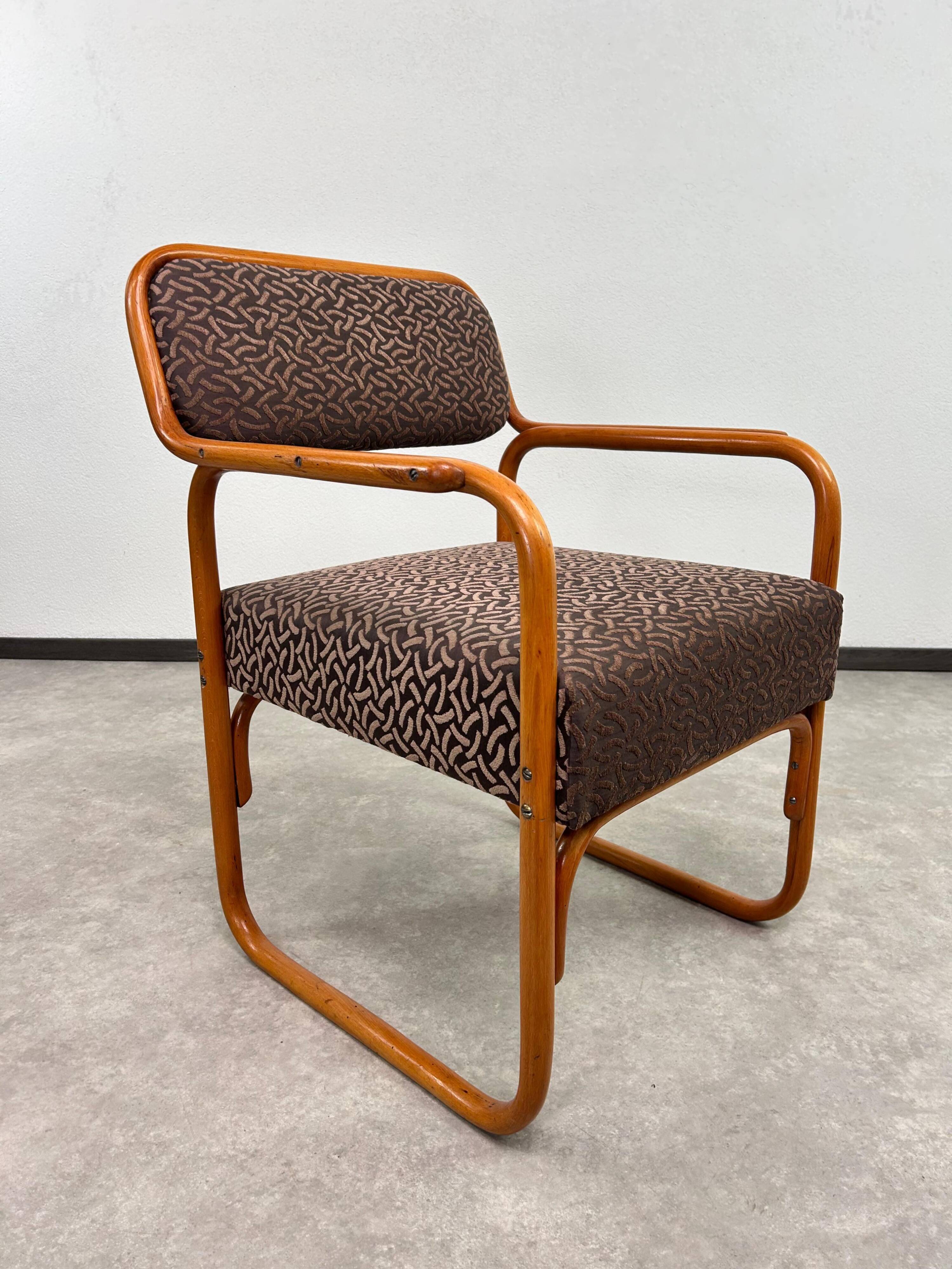 Very rare Art Deco Thonet A 60F armchairs.