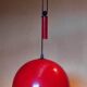 Old Italian vintage suspension rises and falls red 70s