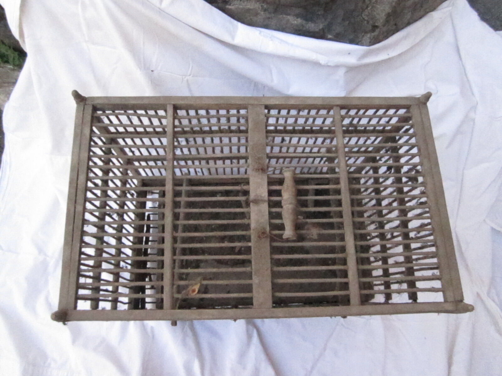 Old wooden cage