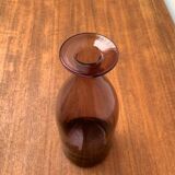 Mid-century Danish glass bottle vase, 1960s.