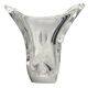 1950s Sèvres Crystal Vase - Freeform Hand-Blown Design