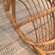 Vintage rattan & bamboo armchair from the 60s