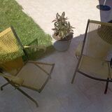 Scoubidou garden armchairs