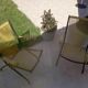 Scoubidou garden armchairs