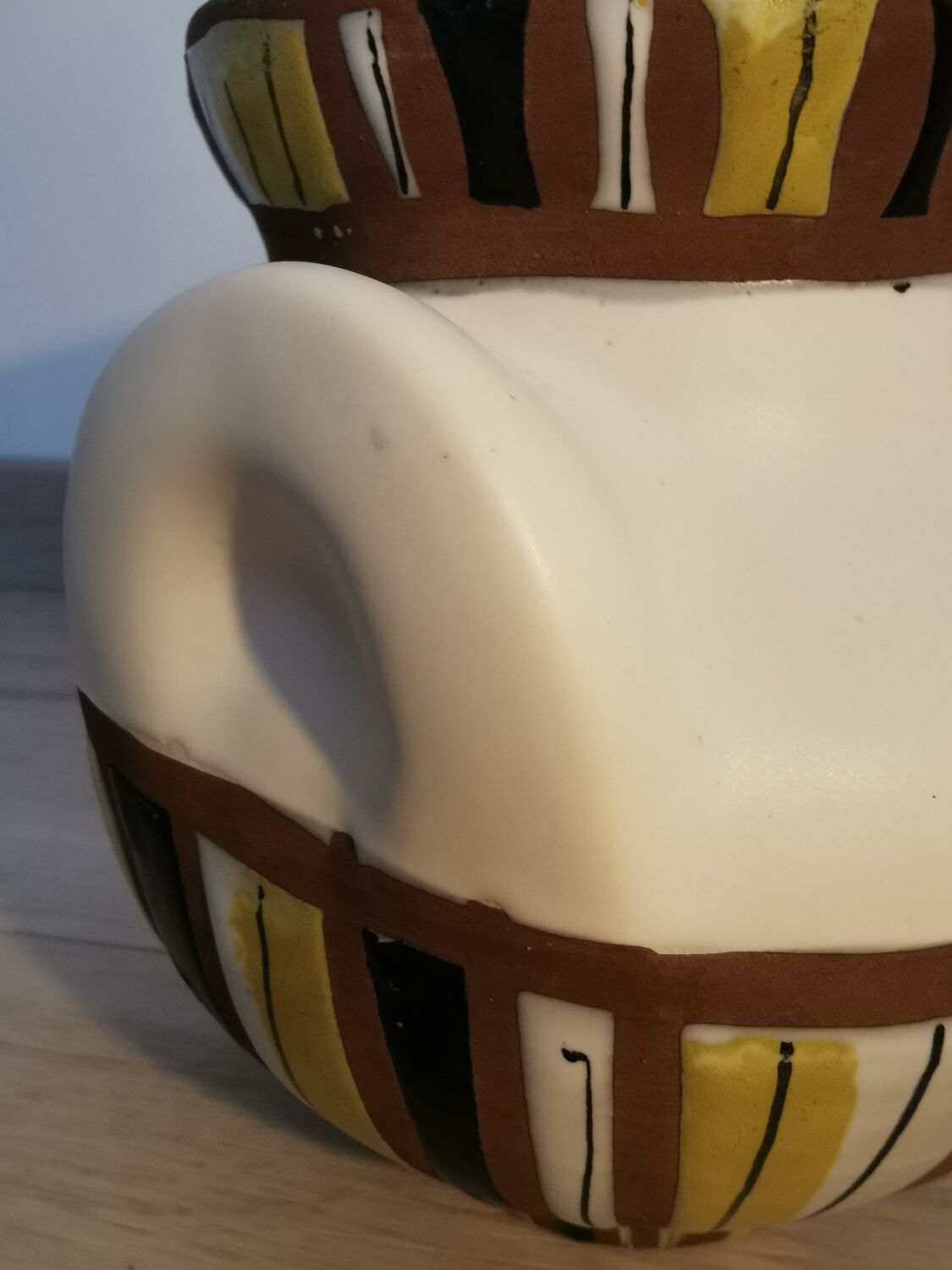 Vase à oreilles par Roger Capron Vallauris 50/60's