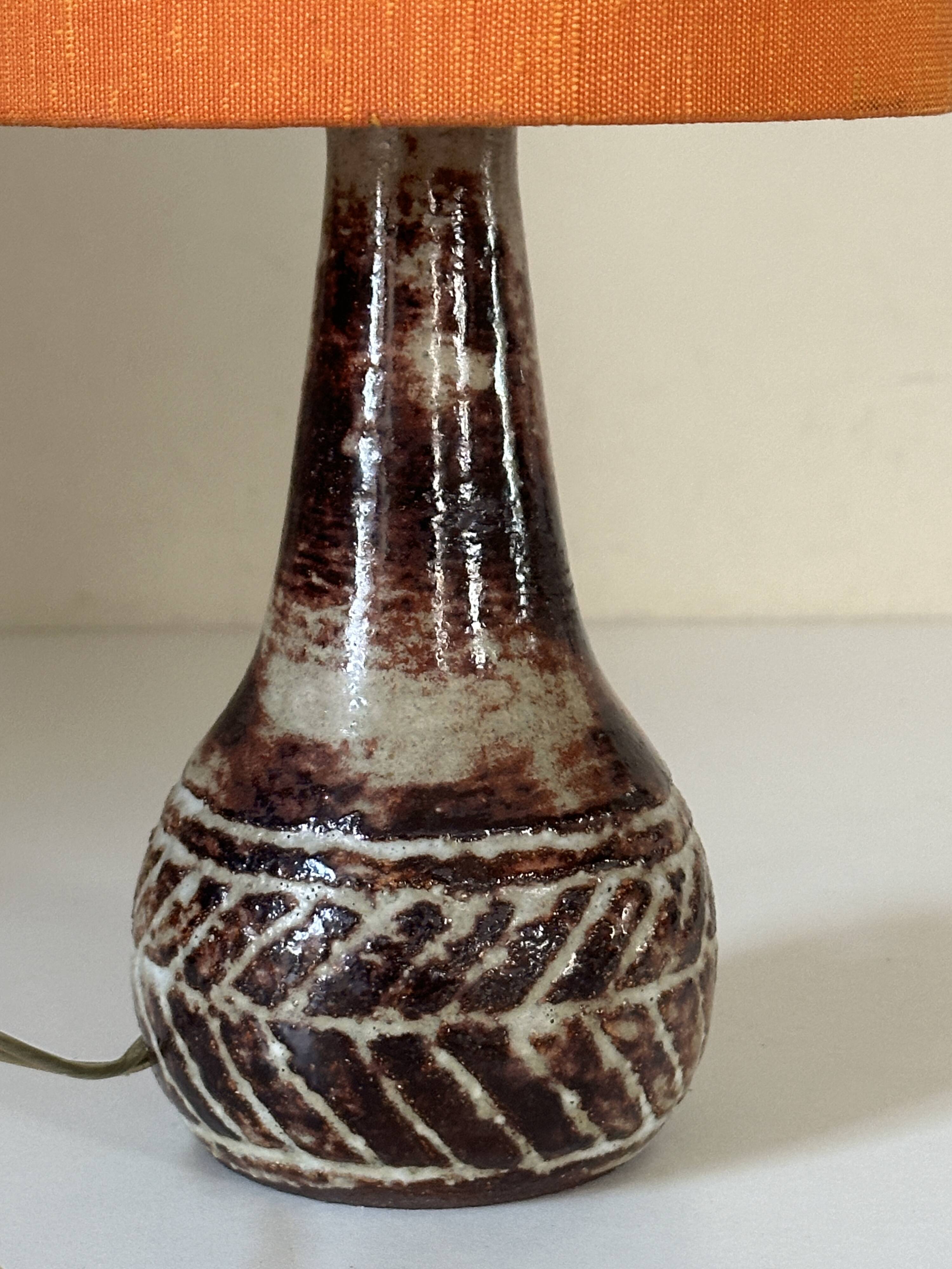 Lampe en céramique Olivier petit design vintage années 60