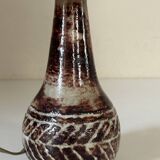 Olivier ceramic lamp, small vintage design from the 60s