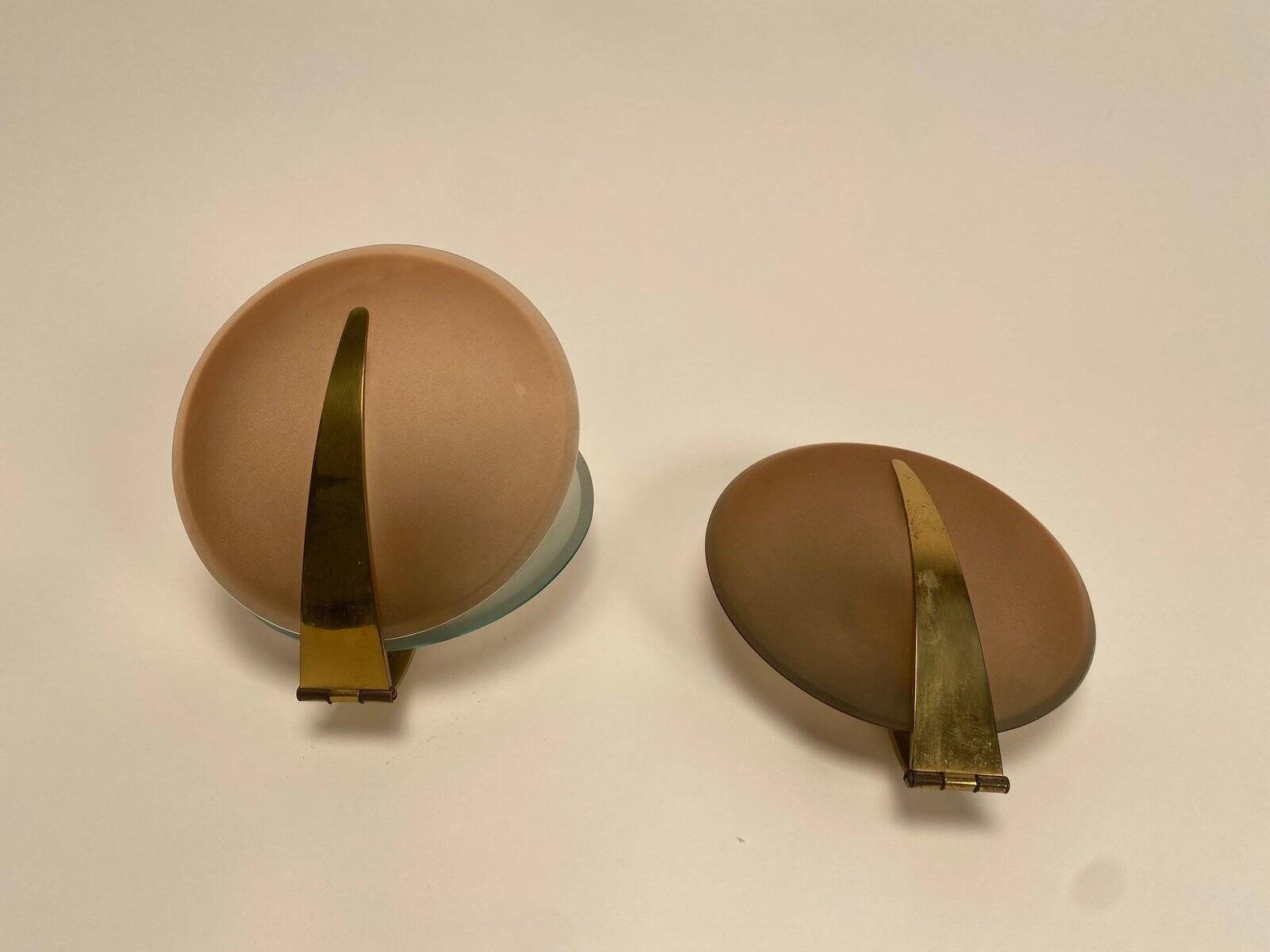 Italian Table Lamps by Max Ingrand for Fontana Arte, 1950s, Set of 2