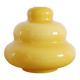 Ceiling lamp in yellow opaline 70s