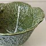 Cabbage salad bowl in slip