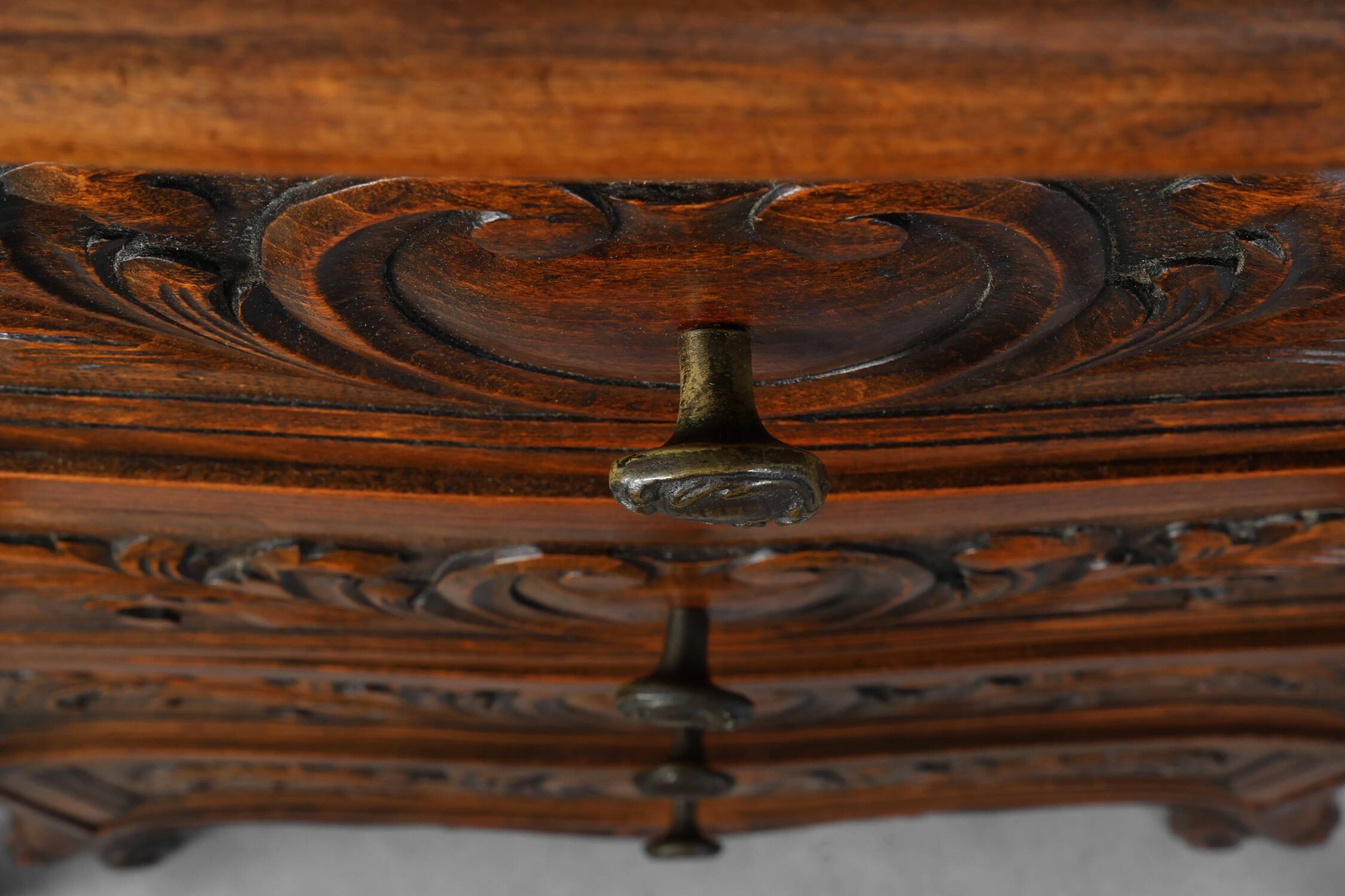 Louis XV Style Oak Chest of Drawers, France