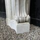 Impressive Louis XV style fireplace in Carrara marble circa 1880