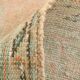 6x9 Peach Orange Turkish Vintage Rug, 192x288Cm