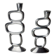 Pair of circle candlesticks by Matthew Hilton, England, 1980