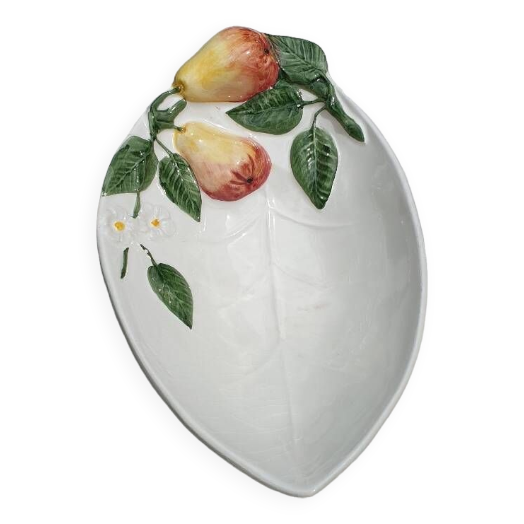 Pear slip fruit bowl